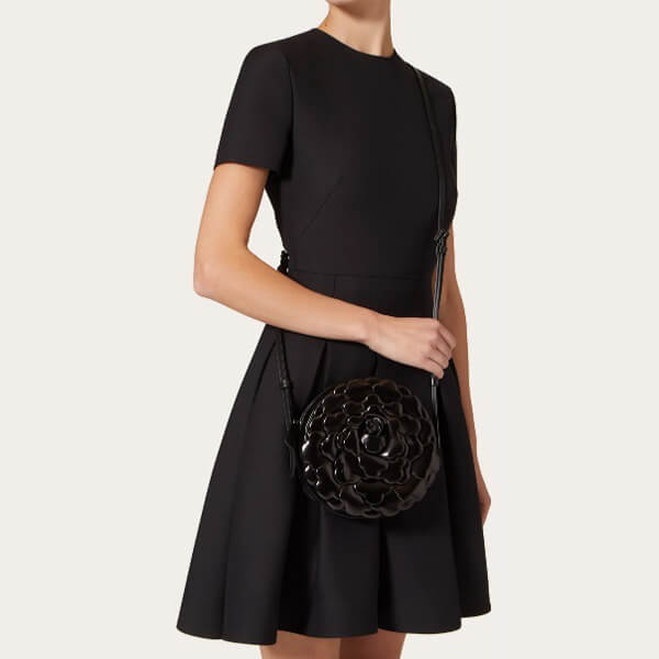 VALENTINO 03 ローズエディション ラウンド クロスボディバッグ VW2B0I32JBZ0RO